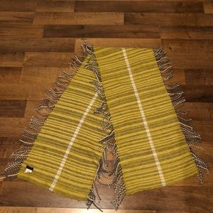 ECHO Wool Striped Knit Scarf